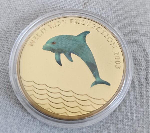 10 Francs Wildlife Protection 2003, Delphin