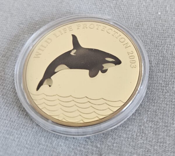 10 Francs Wildlife Protection 2003, Orca